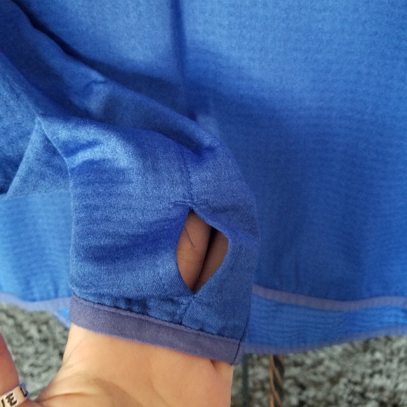 Avia quarter zip blue pullover - Picture 4 of 5